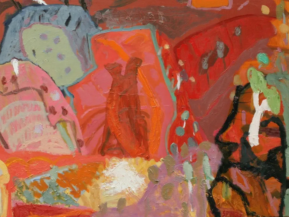 Ormiston 3 (SOLD) Oil on Canvas (sold) by artist Sally Stokes