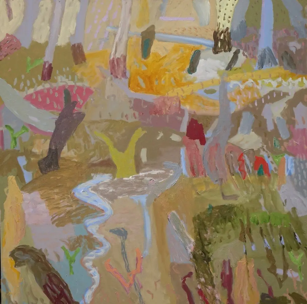 Kulkah Bay oil on linen by artist Sally Stokes