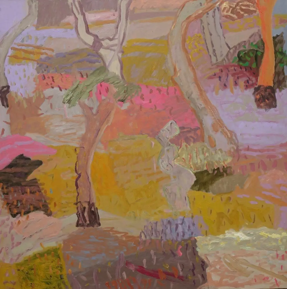 More room in your heart  oil on linen by artist Sally Stokes
