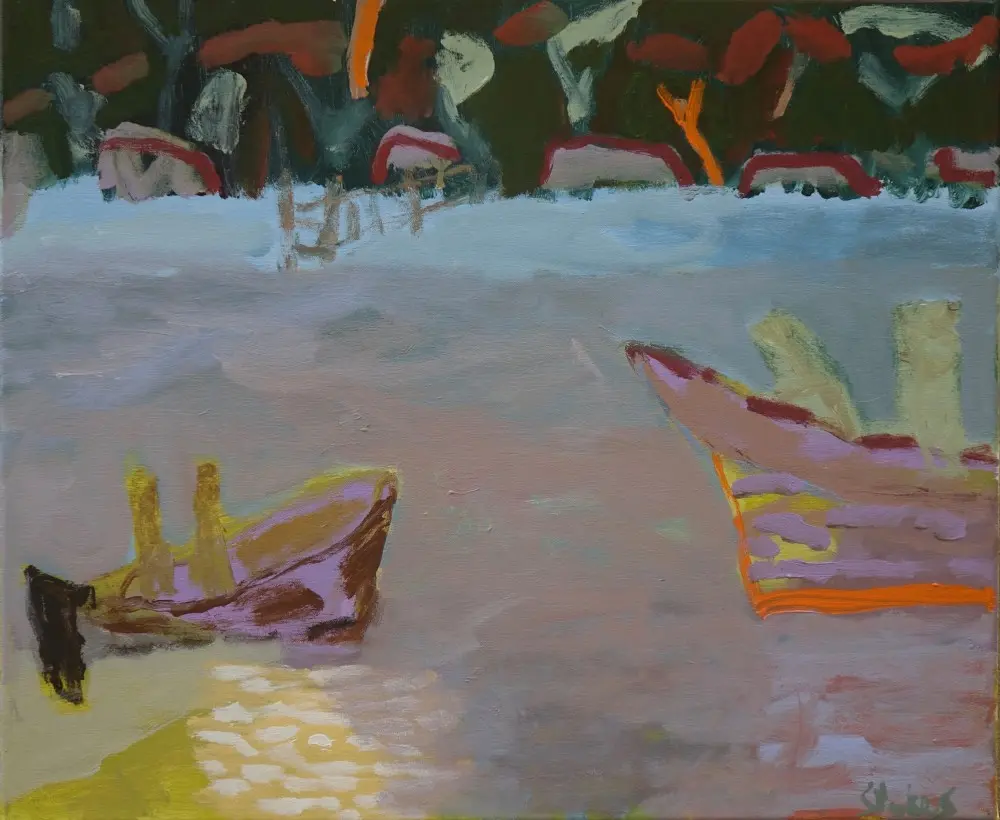 Unknown Acrylic on canvas by artist Sally Stokes
