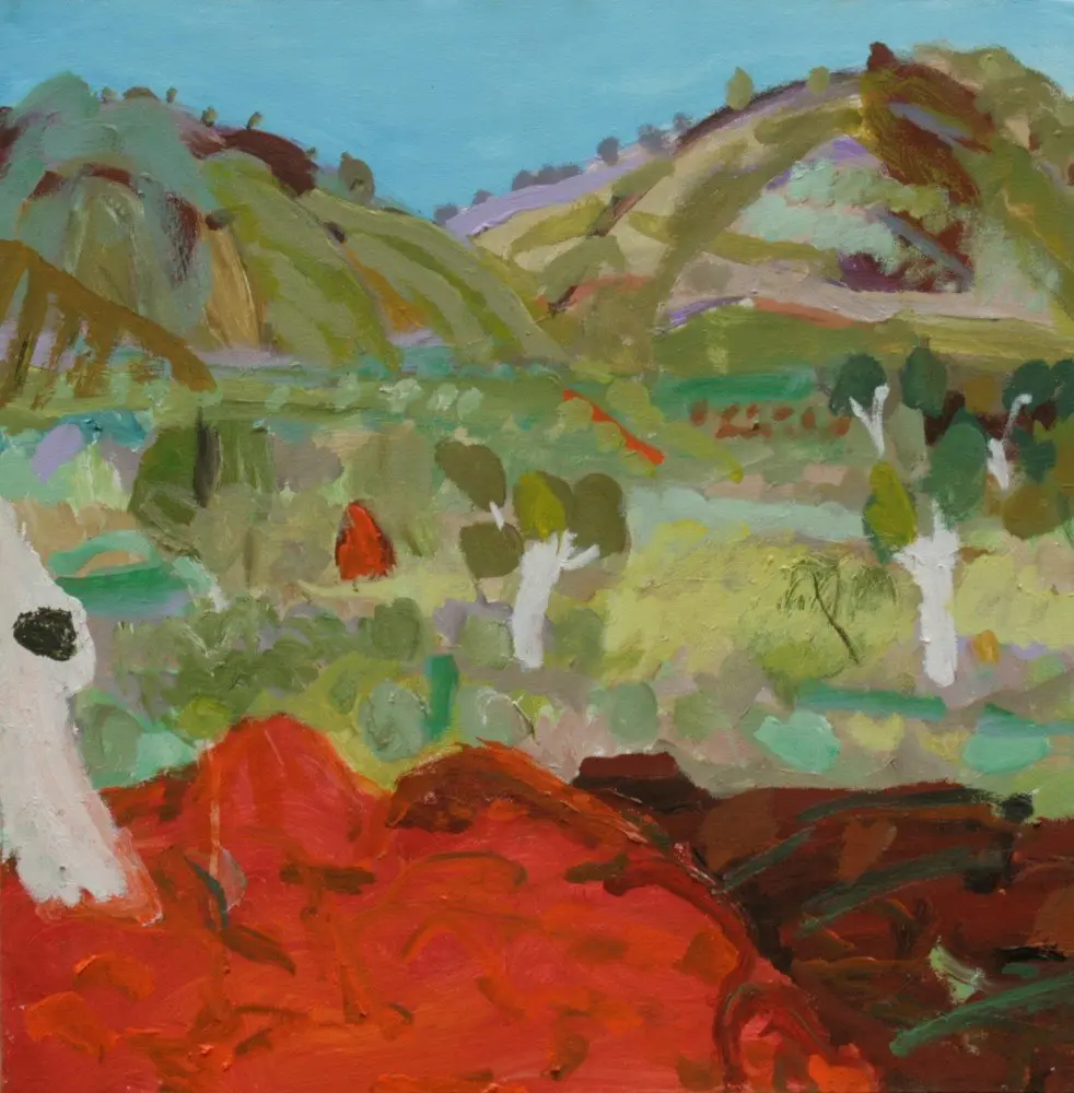 Karijini I (SOLD) Acrylic on Canvas by artist Sally Stokes