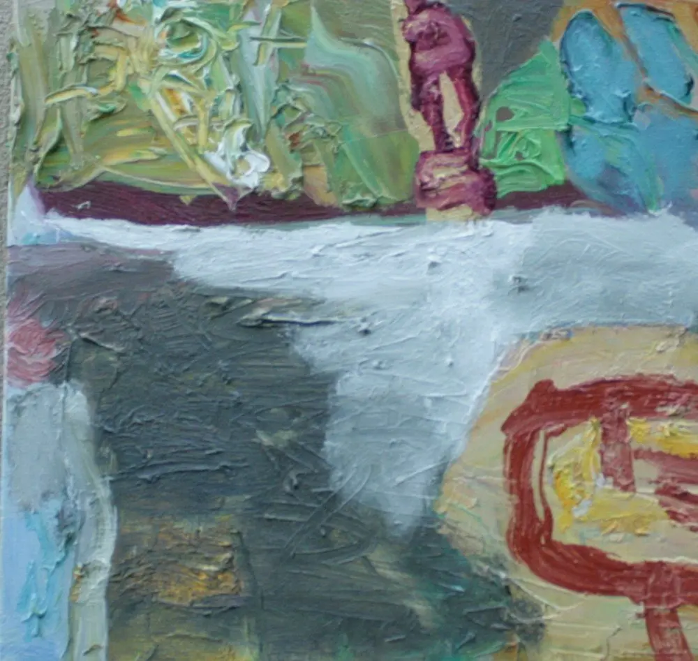 River Dream oil on canvas by artist Sally Stokes