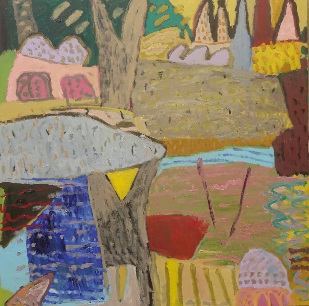 The eternal return (Allocated GCS)    oil on linen by artist Sally Stokes