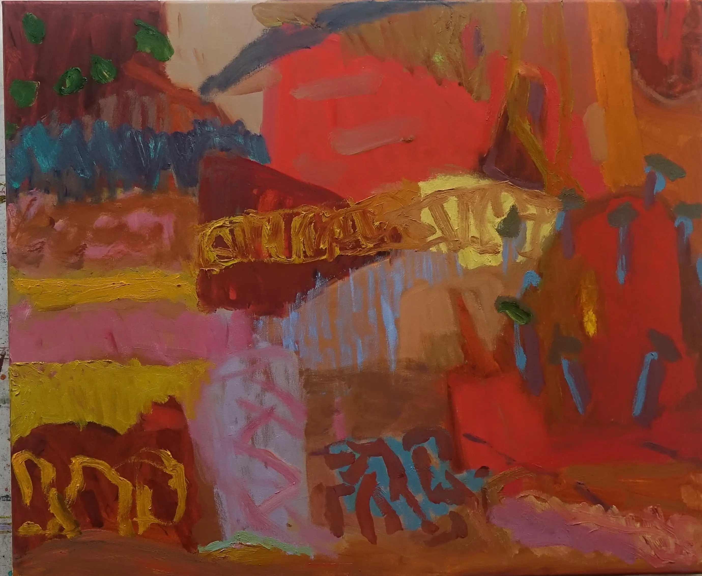 Stokes Mutawintji oil on canvas 76x92cm