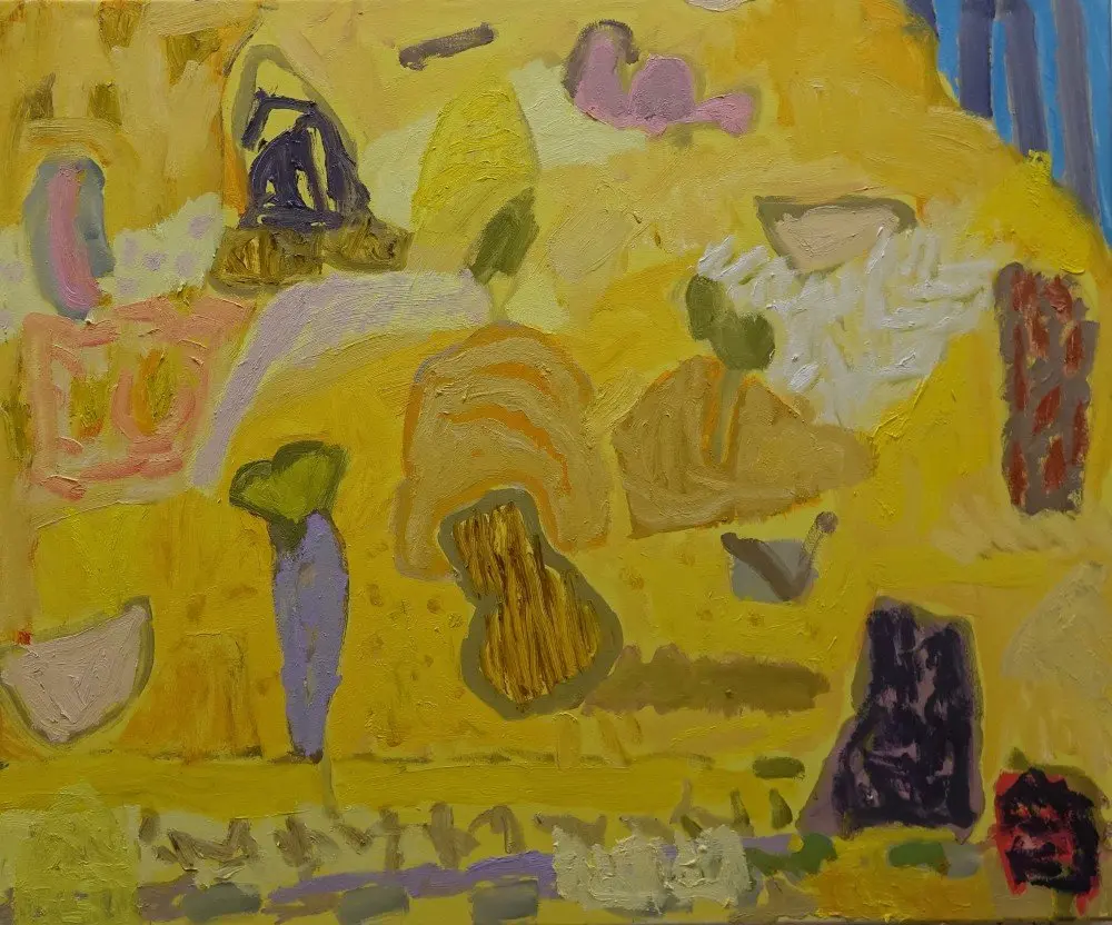 Tomorrow oil on canvas by artist Sally Stokes