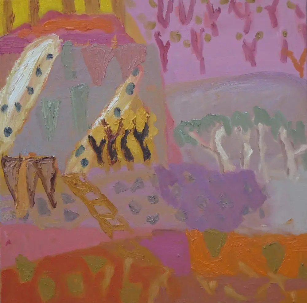 Sooner or later (SOLD) oil on linen by artist Sally Stokes