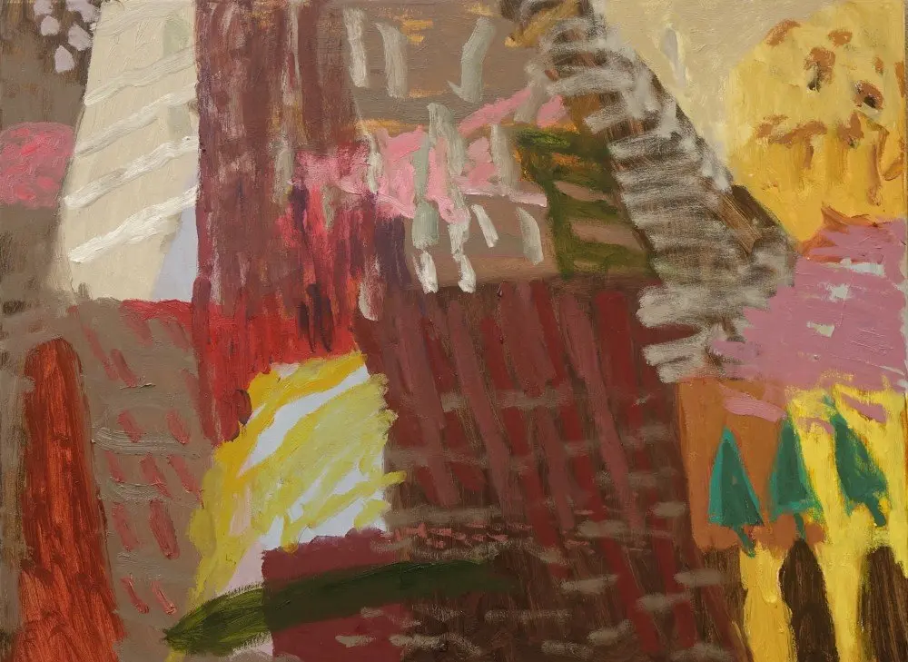 Nothing tangible oil on canvas by artist Sally Stokes