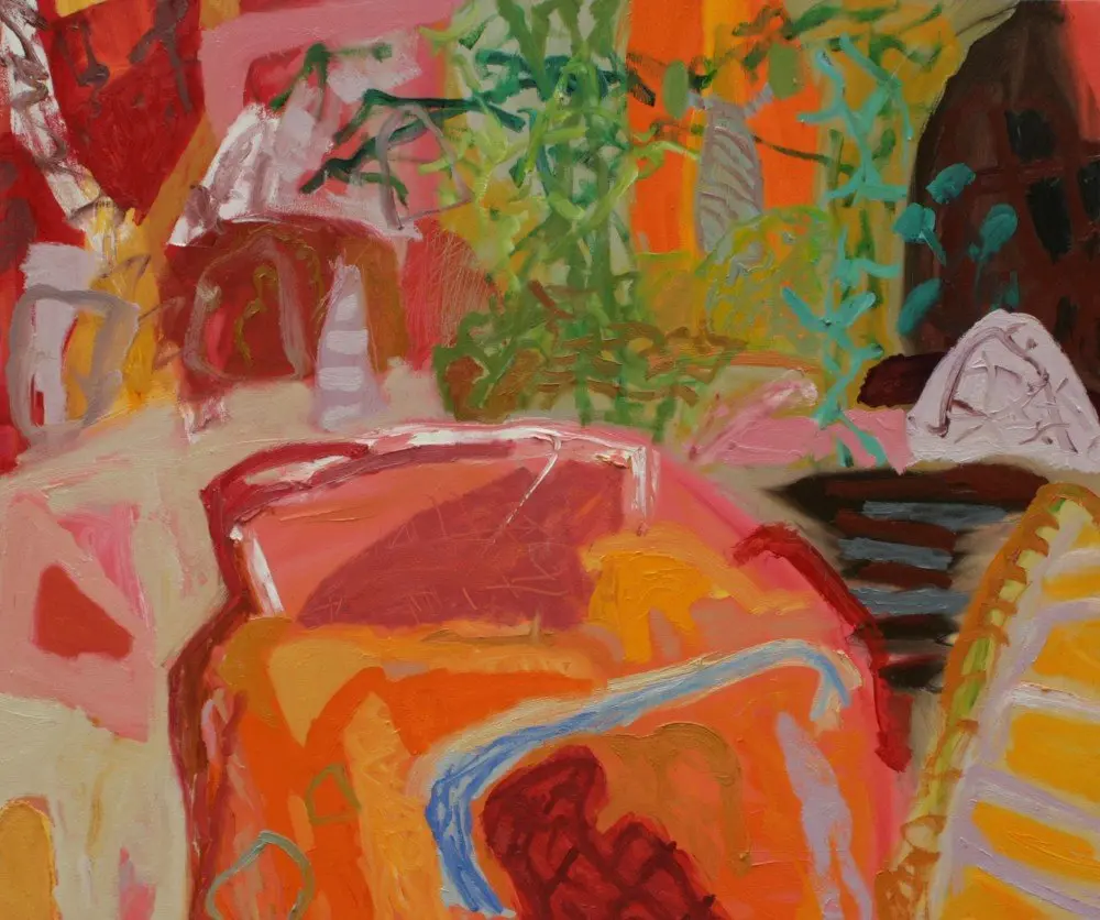 El Questro Gorge Oil on canvas by artist Sally Stokes