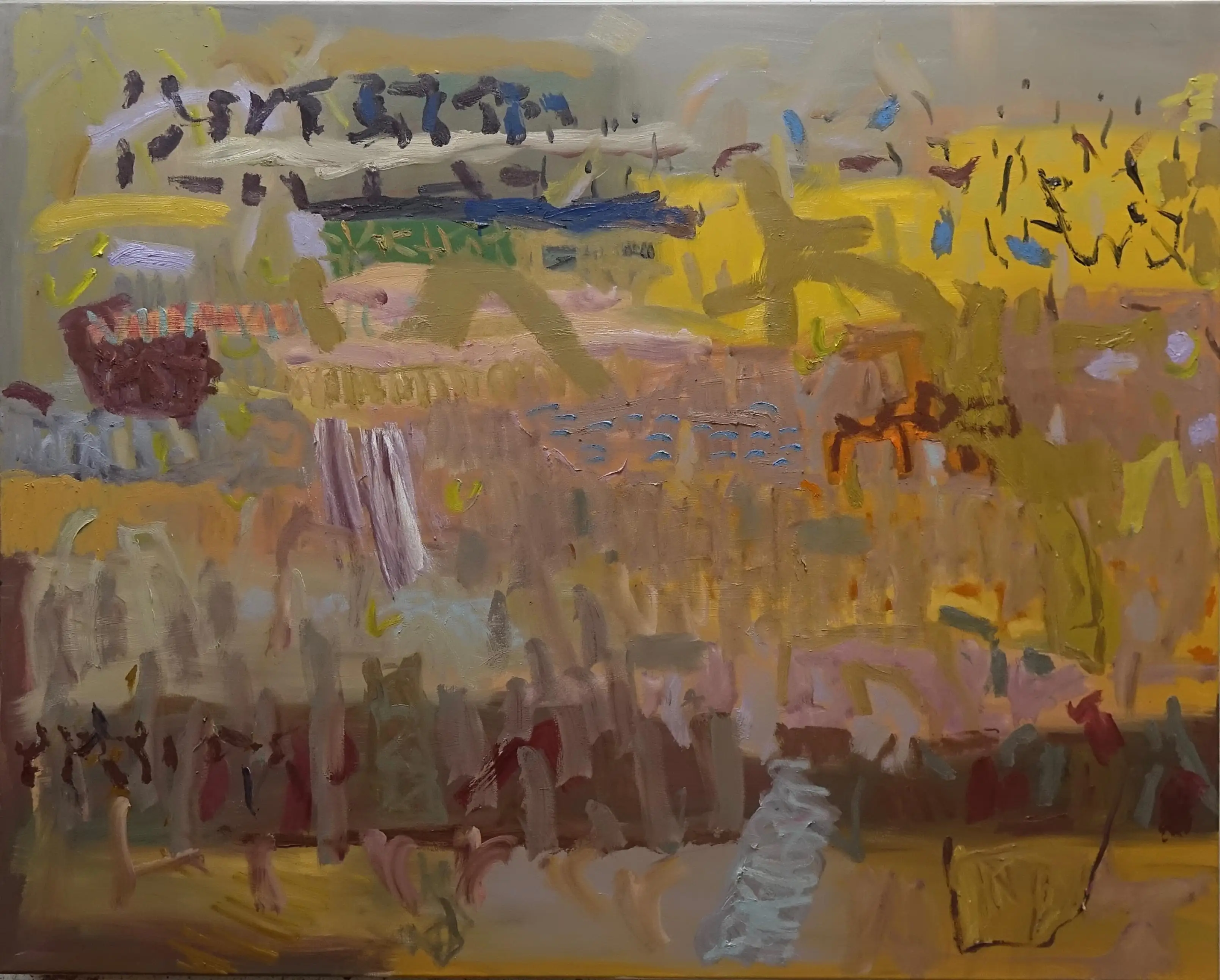 Stokes Trembling oil on canvas 122x152cm