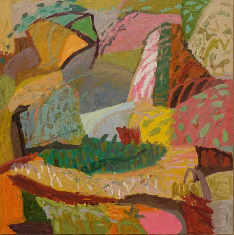 Your presence  oil on canvas by artist Sally Stokes