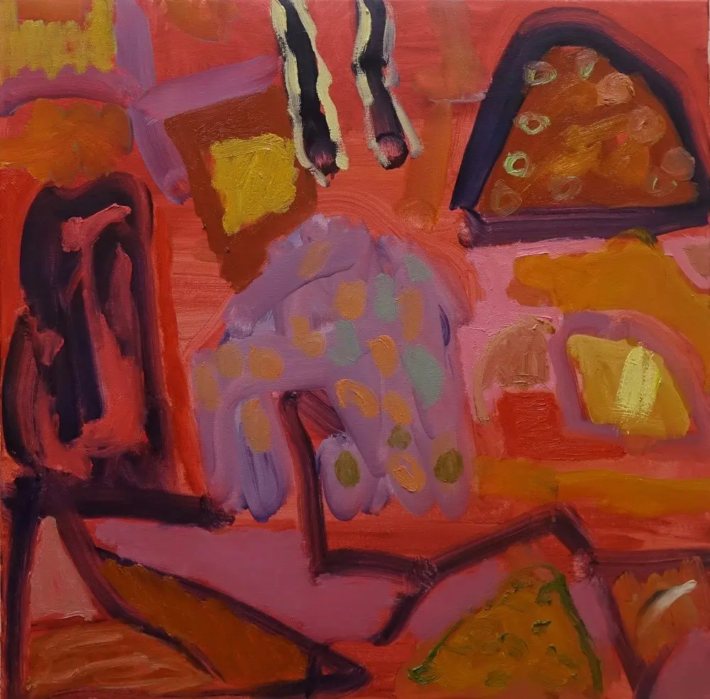 Towards oil on canvas by artist Sally Stokes