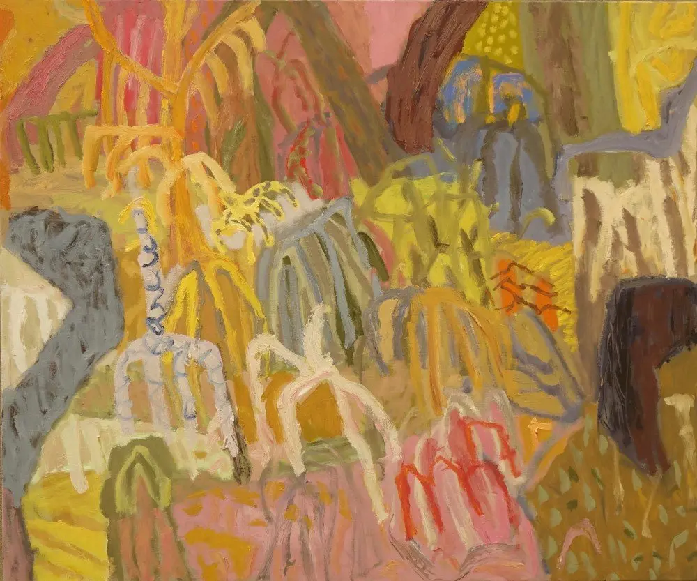 Never forget  oil on linen by artist Sally Stokes