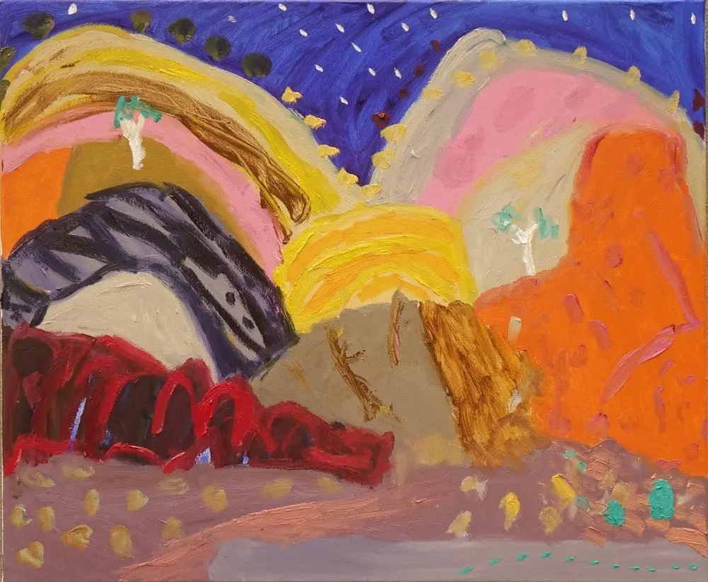 How it is  oil on canvas by artist Sally Stokes