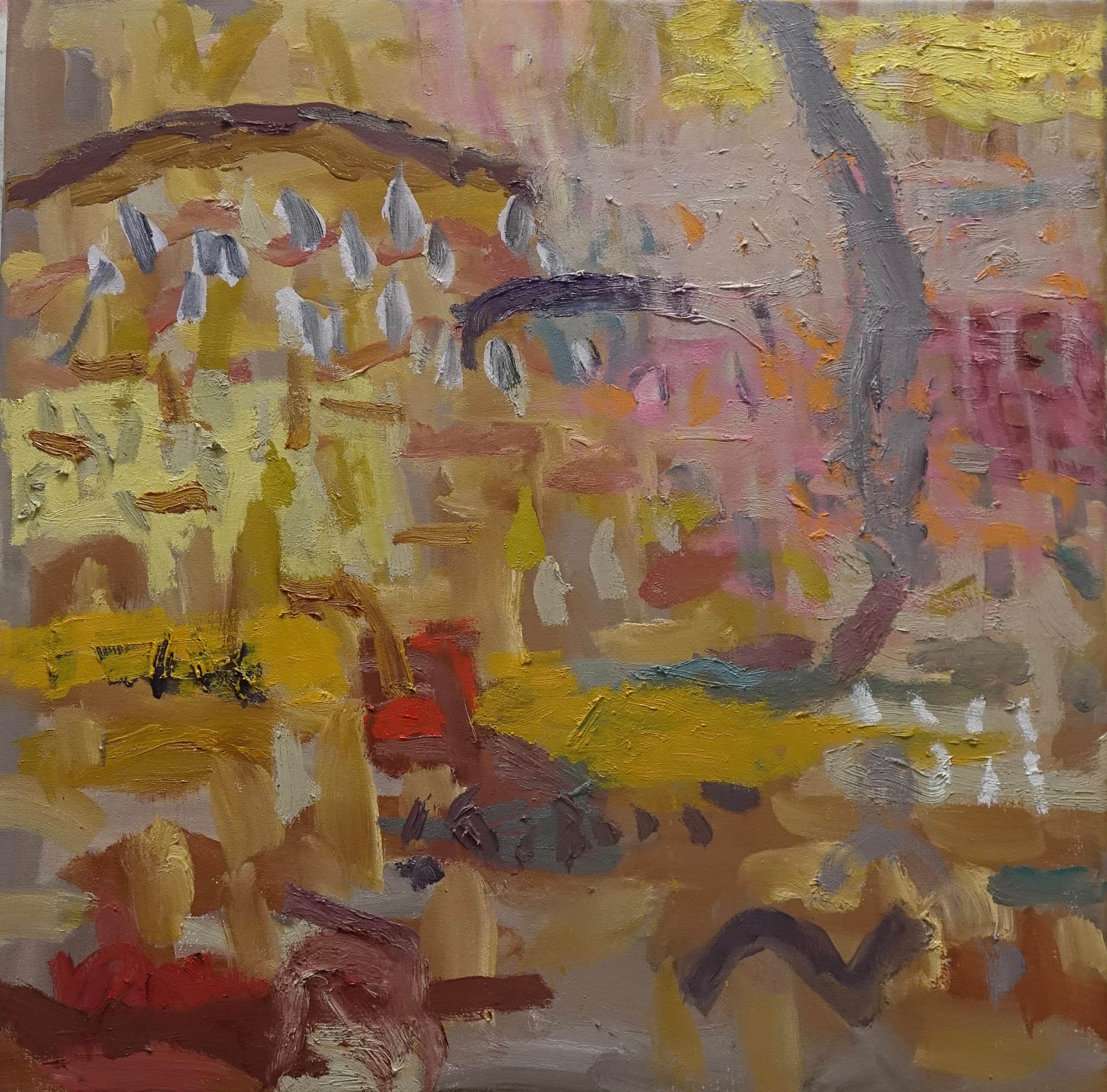 Stokes Suggested oil on canvas 61x61cm