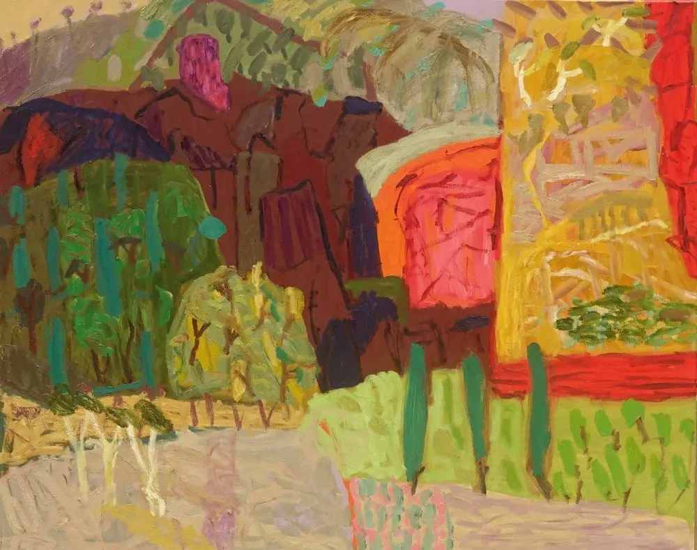 Weren't you always   oil on canvas by artist Sally Stokes