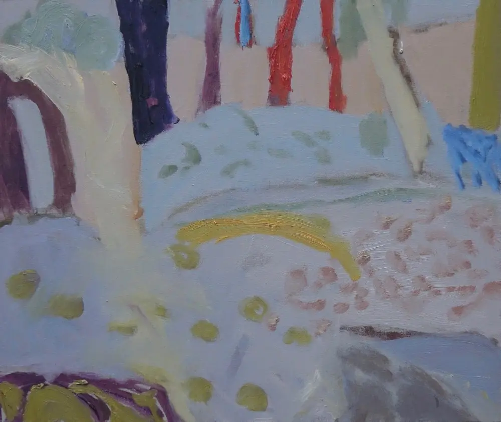 Forever oil on linen by artist Sally Stokes