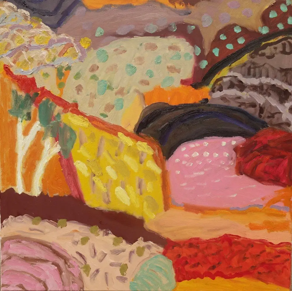 You still remember oil on canvas by artist Sally Stokes