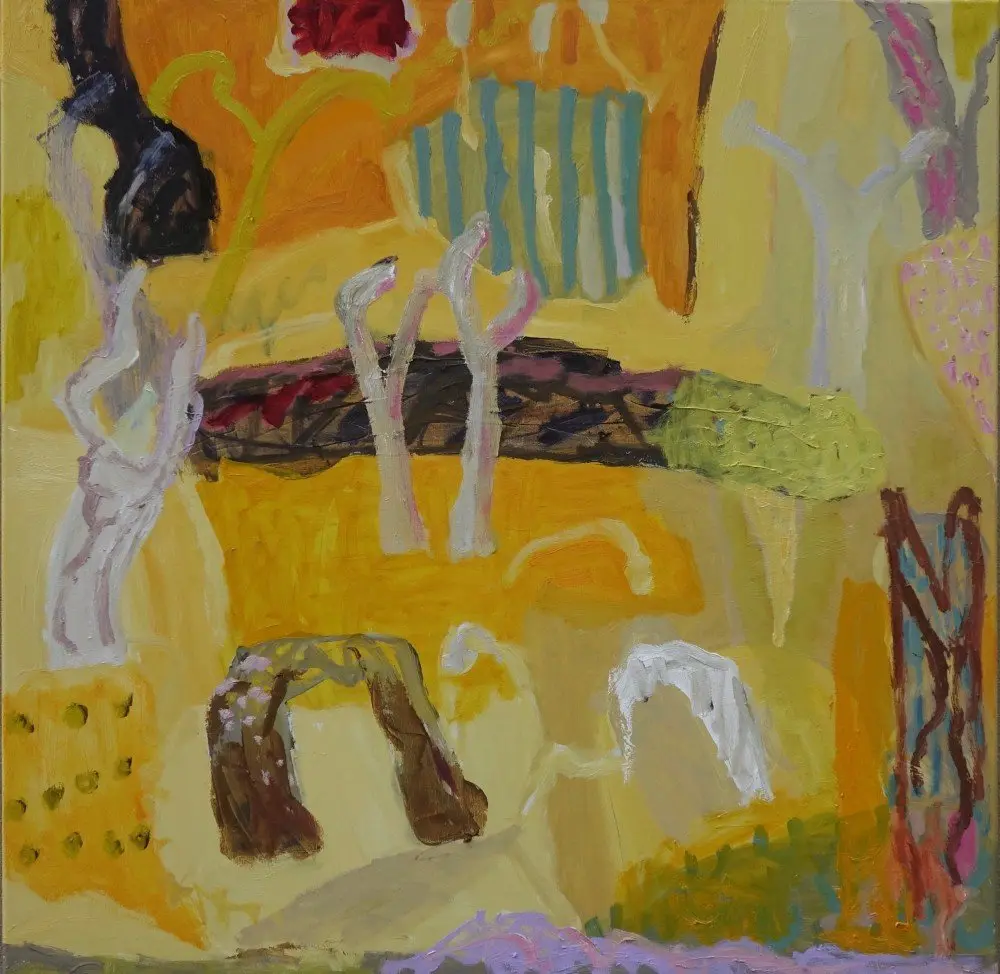More than pure light (Finalist: Paddington Art Prize 2018) oil on linen by artist Sally Stokes