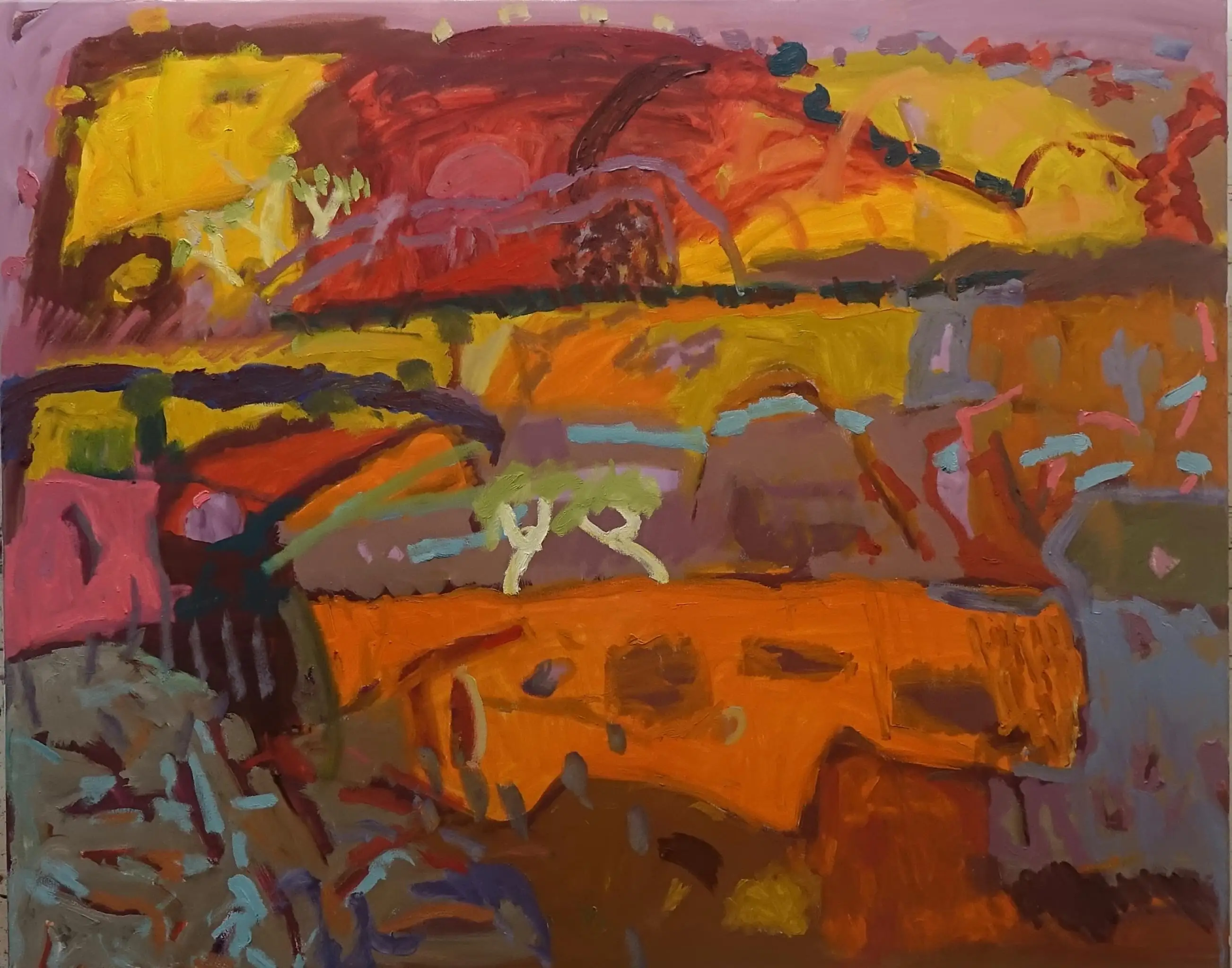 Stokes What holds oil on canvas 122x152cm