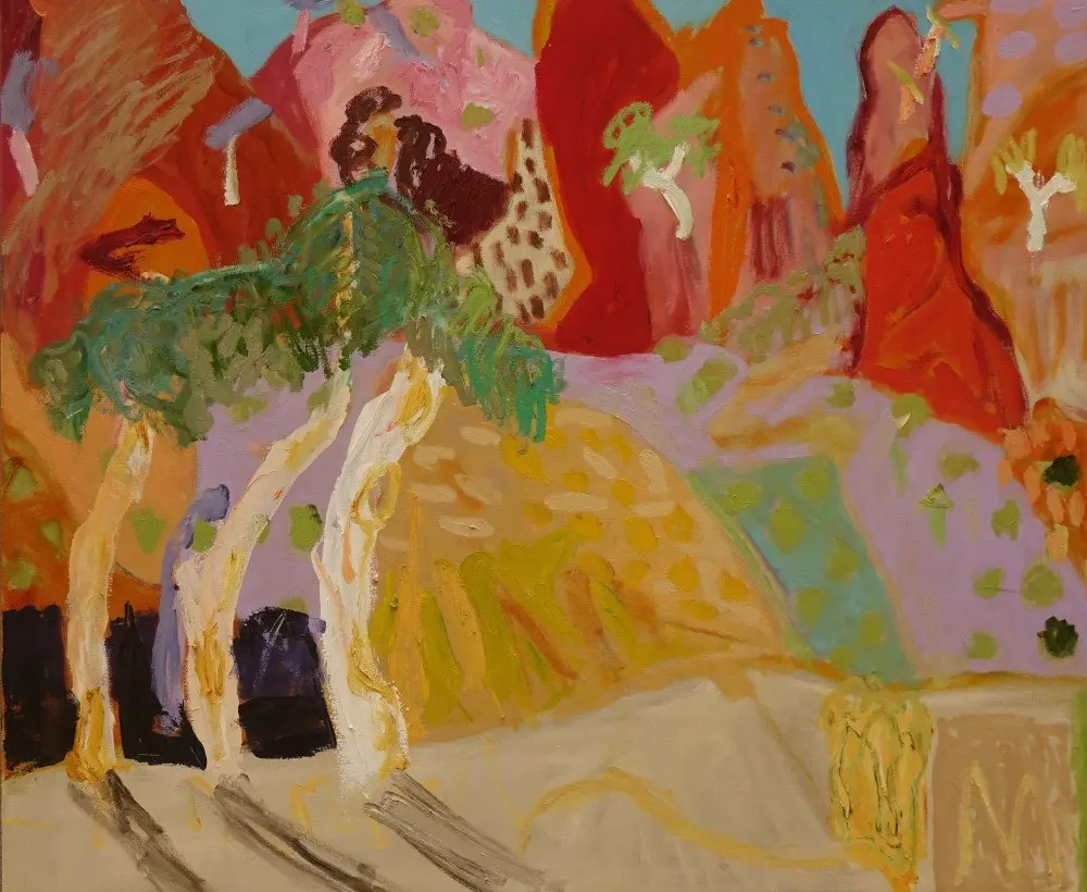 Notice something you have never noticed before (SOLD) oil on linen by artist Sally Stokes