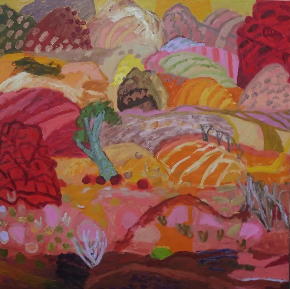 All is still(Allocated CR) oil on canvas by artist Sally Stokes