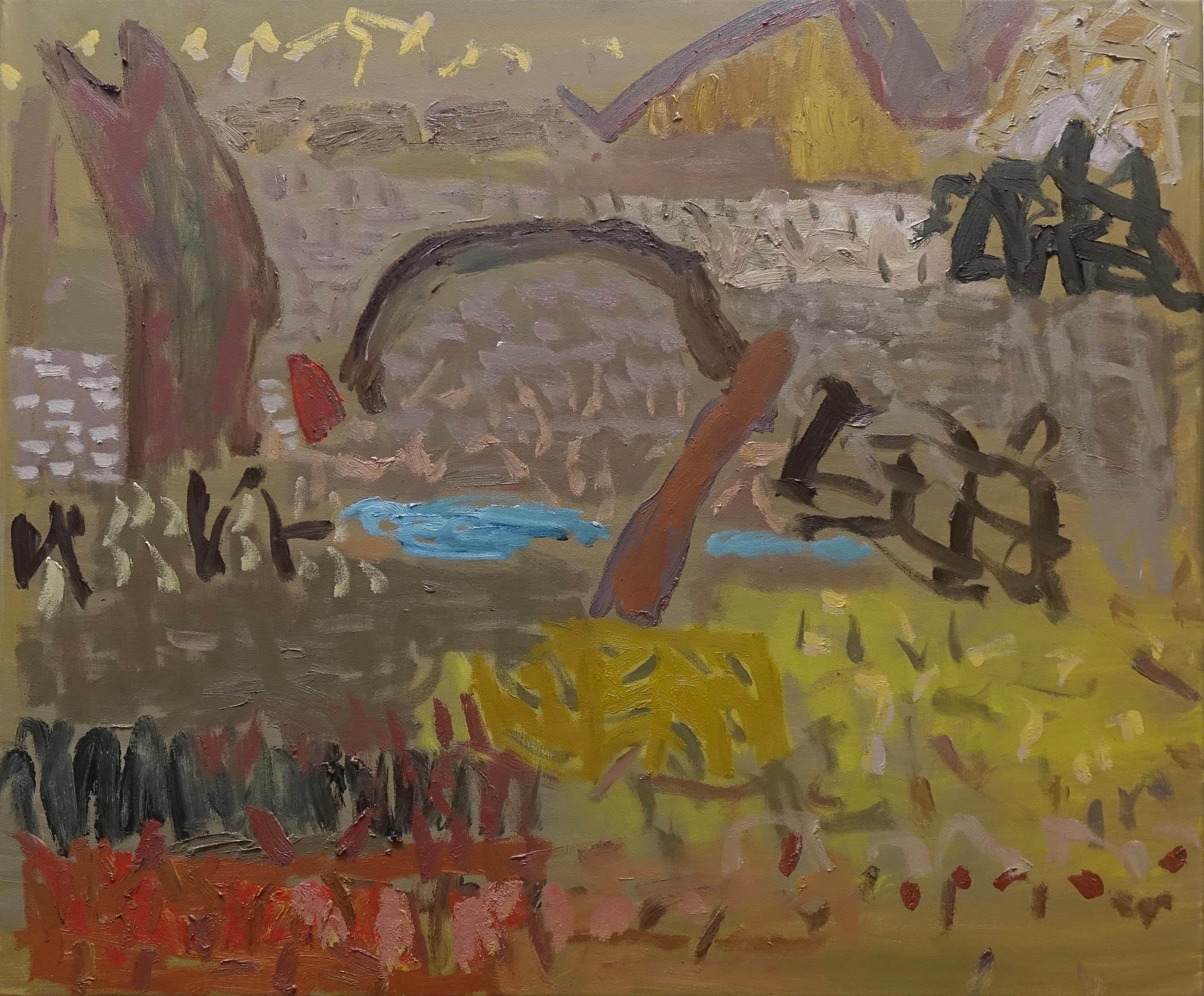 Stokes The silence oil on canvas 76x91cm