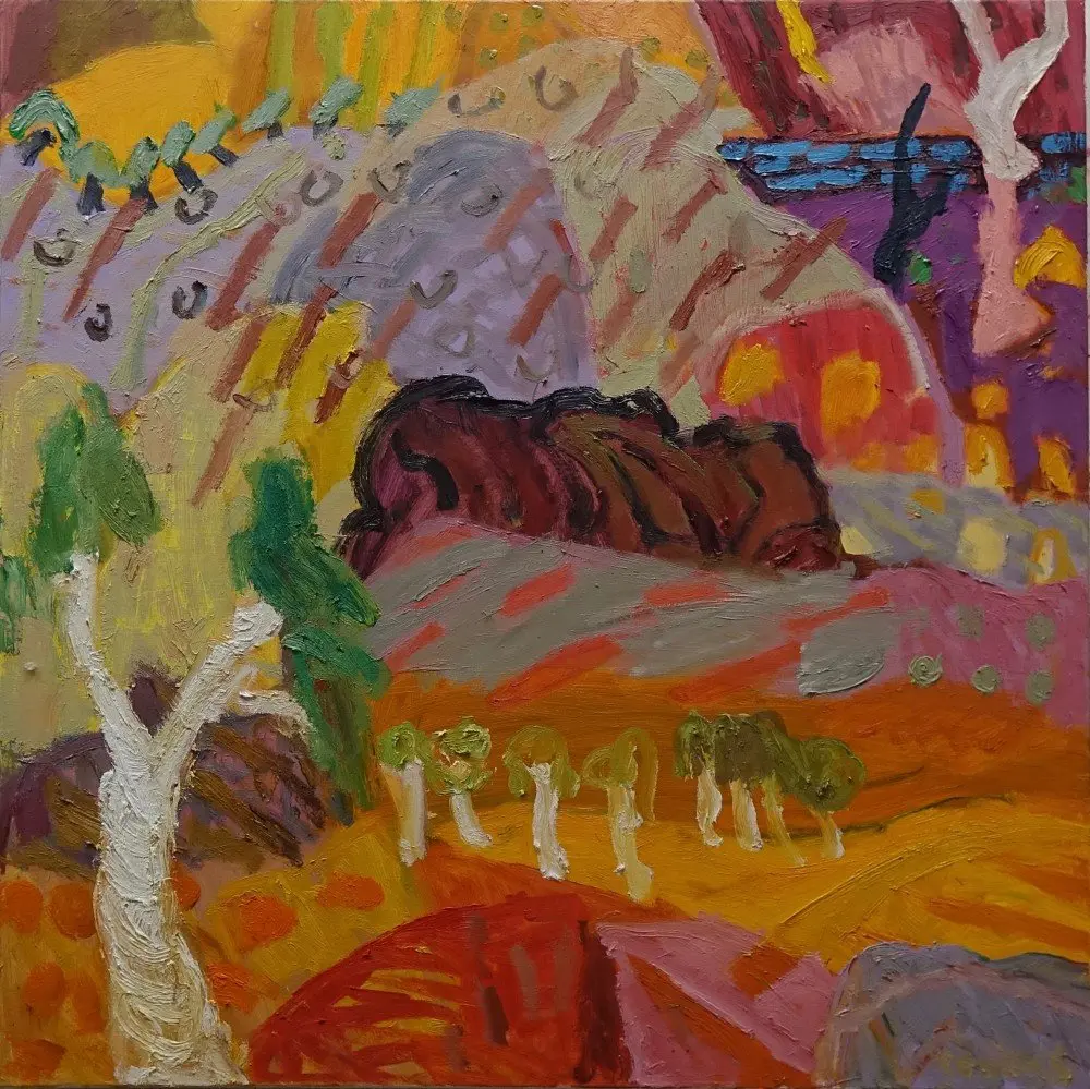 Uprising (Sold) oil on canvas by artist Sally Stokes