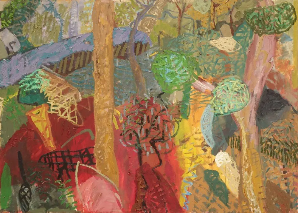 Don't call it anything oil on canvas by artist Sally Stokes