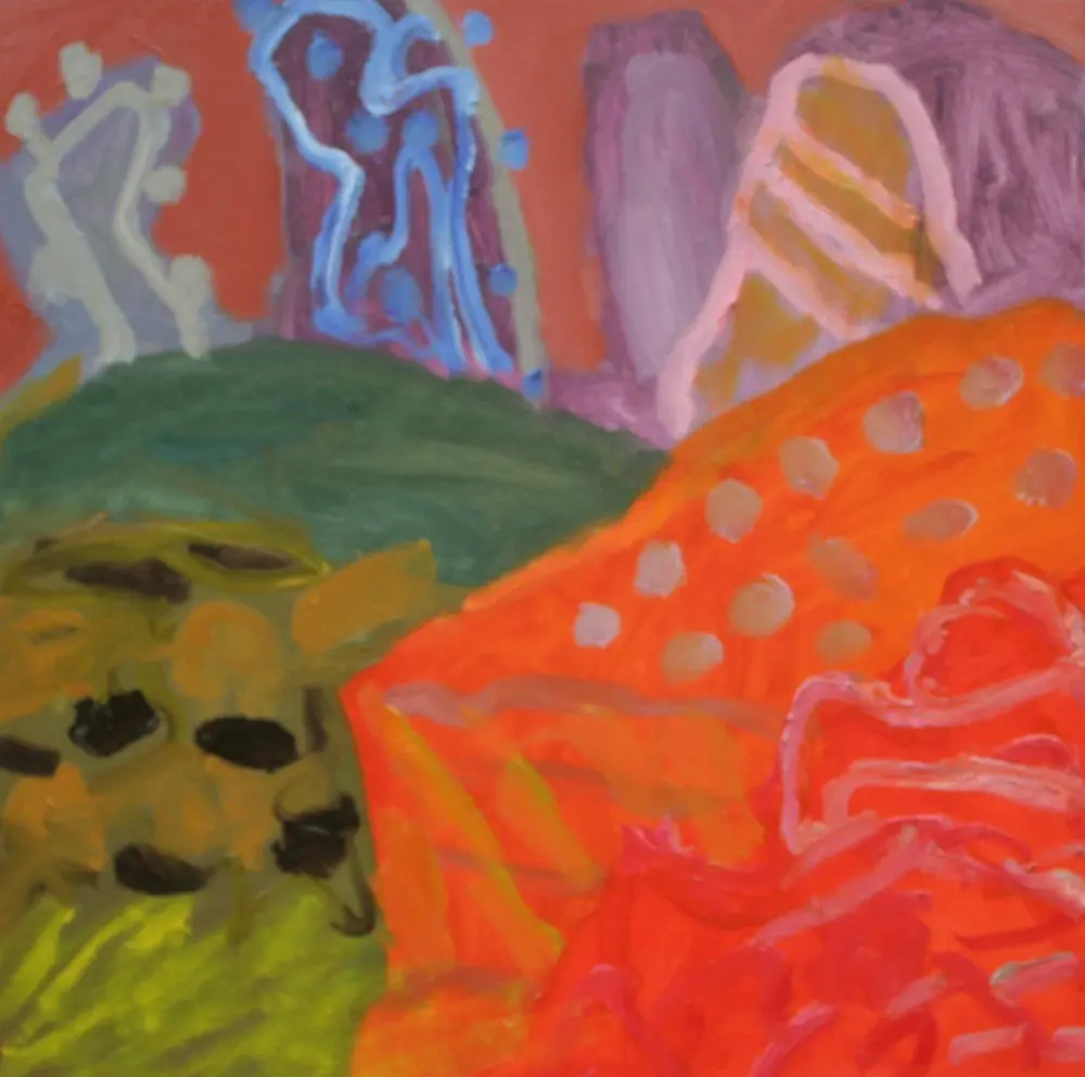 Gibb River 2 (SOLD) oil on canvas by artist Sally Stokes
