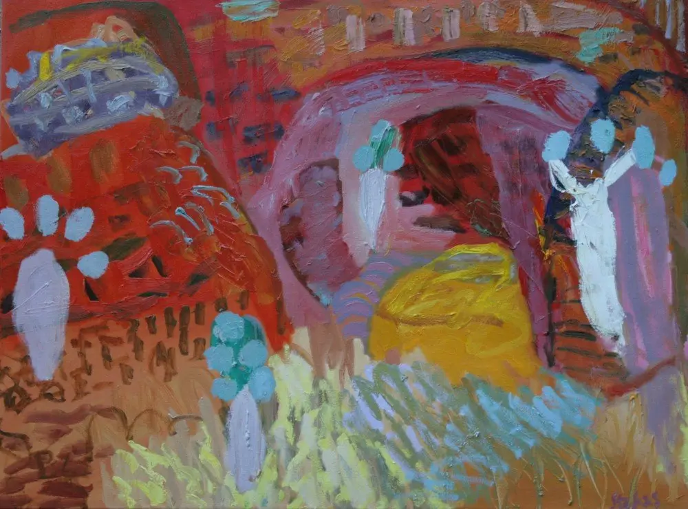 Mirima NP oil on canvas by artist Sally Stokes