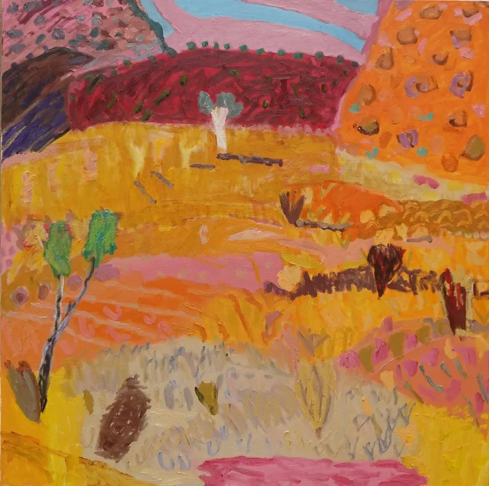 A better thing oil on canvas by artist Sally Stokes