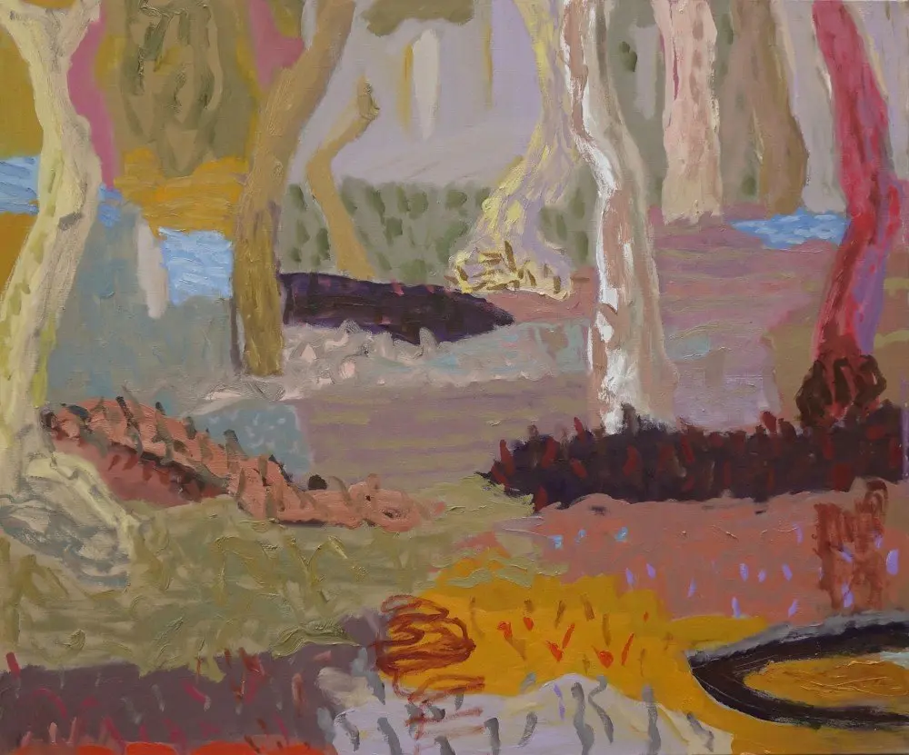 One of those gorgeous things  oil on linen by artist Sally Stokes