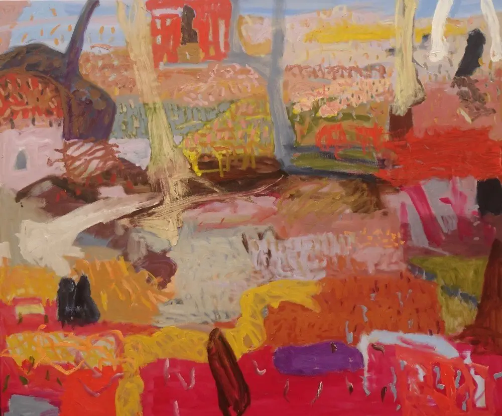 Some bird is singing (Winner: People's Choice Award 2020: Paddington Art Prize:SOLD) oil on linen by artist Sally Stokes