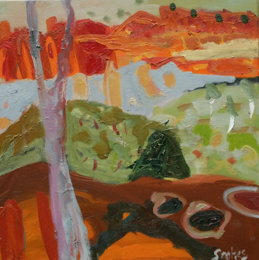 Gregory NP 2 (SOLD) oil on canvas by artist Sally Stokes