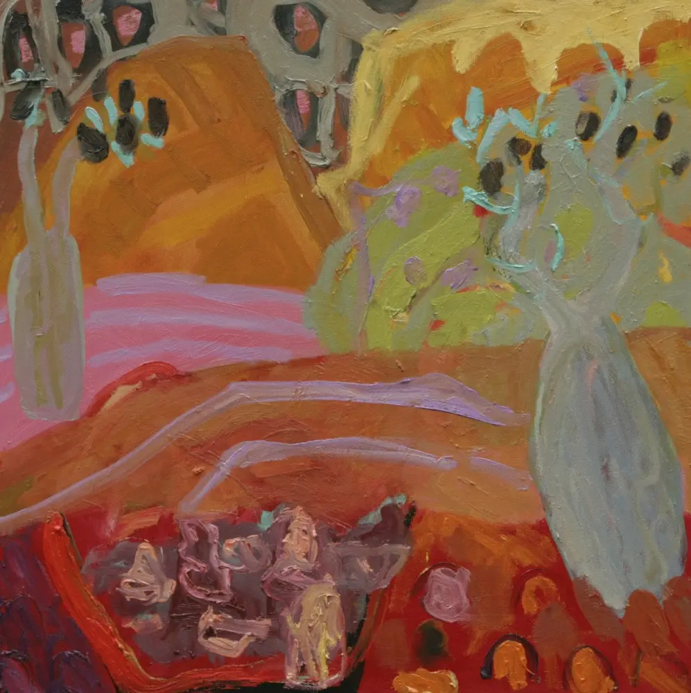 Boab 2 oil on Canvas (sold) by artist Sally Stokes